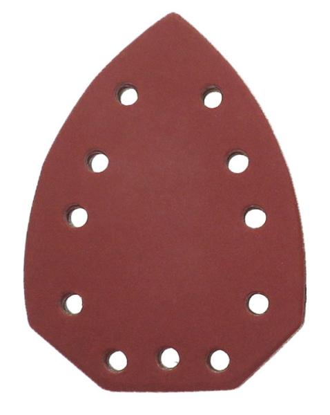 Buy cheap 140x140x90mm Red Triangle Sanding Discs 120 Grit For Grinding And Polishing from wholesalers