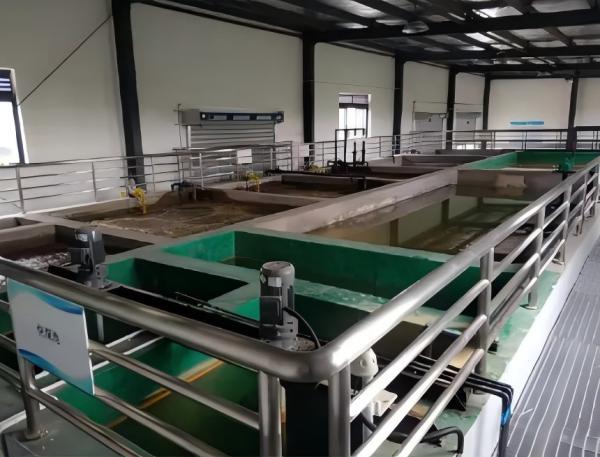 Micro Sand Recycling Water Treatment Equipment Compact Design Shallow Air
