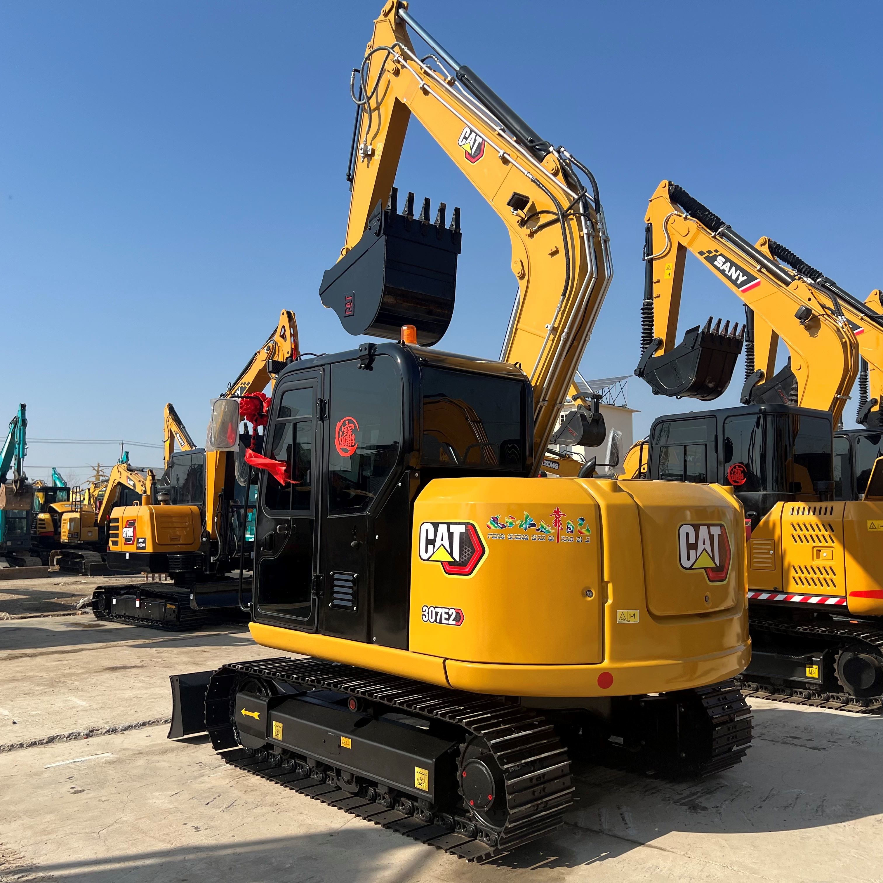 Factory sell CAT307E Used Excavator Cat307e Cat307e2 Caterpillar Excavator Used Cat 305.5 Cat 305.5e Cat 306D 308e 307.5