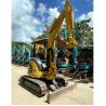 Buy cheap Used Japan Komatsu 3.5ton Mini Excavator PC35MR-2 PC40 PC55 21.7KW 1200 Working Hours from wholesalers