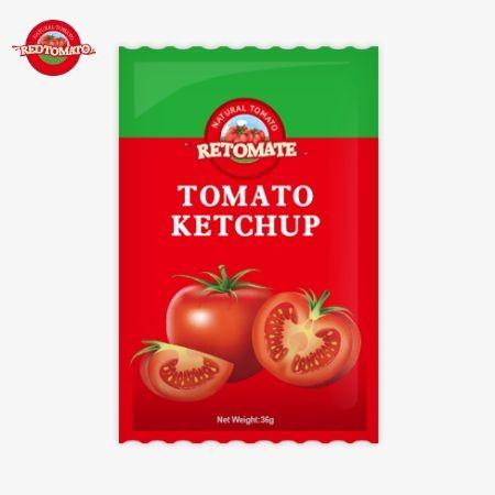 Buy cheap 36g OEM Tomato Ketchup Sachet With Pure Natural Flavor, Meeting ISO HACCP And FDA Standards from wholesalers