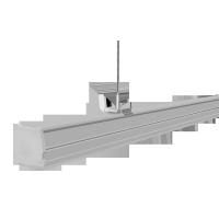 Buy cheap Supermarket Suspended Linear LED Fixture 50W 130Lm/W No Toxic Metals Case product