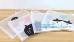 resealable clear vinyl pvc silder promotional zipper bag, Pen Bag with Slider