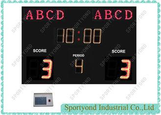 Outdoor Electronic Led Football Scoreboards with Waterproof Aluminum Housing,
