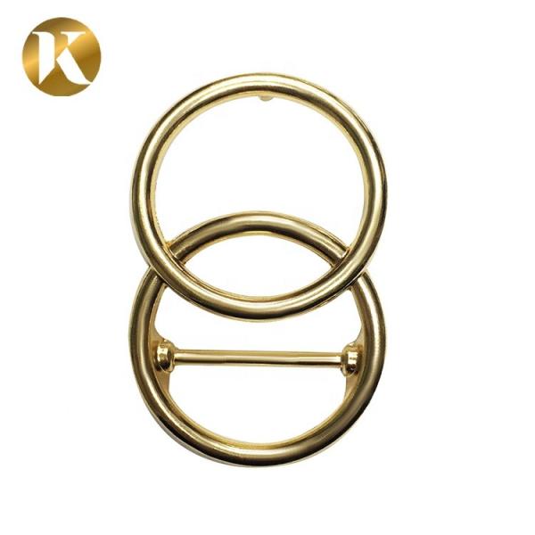 Buy cheap Heavy Retro Ring Zinc Alloy Belt Buckle 40MM With Elegant Appearance from wholesalers