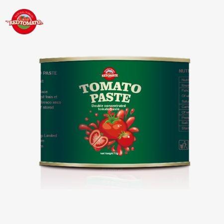 Buy cheap 70g Easy-Open Lid Canned Of Tomato Paste Concentrate For User-Friendly Experience from wholesalers