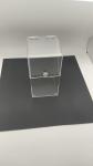 Plexiglass Makeup Brush Display Stand Clear Acrylic Cosmetic Brush Holder