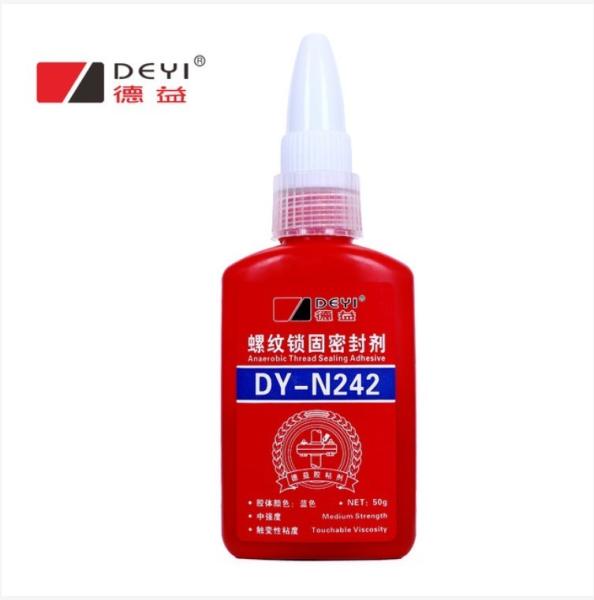 Buy cheap Construction Glue 222 242 243 262 271 272 290 Thread Sealer Thread Threadlocker Thixotropic Anaerobic Screw from wholesalers