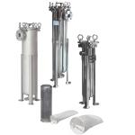 Max.Operating Pressure 6.0bar 87psi Stainless Steel Bag Filter Housing