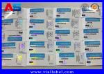 Black Customize 10ml Sticker And Label Printing For Pharmaceutical Packaging
