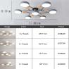 Buy cheap Ceiling chandelier LED lamp bedroom wooden ceiling lamp dining room chandelier(WH-WA-19) from wholesalers