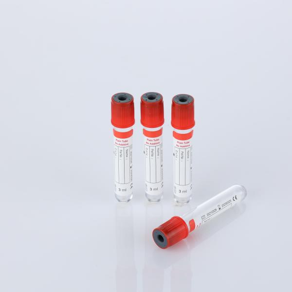Buy cheap Medical Consumables No Additive Tube 1 - 10ml Vacuum Blood Collection Plain Tube from wholesalers