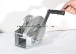 Stainless Steel 304 Manual Cable Winch Self - Locking Screw CE Approved