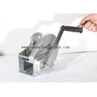 Buy cheap Self Locking Screw Ss 304 2600lbs Manual Hand Crank Winch product