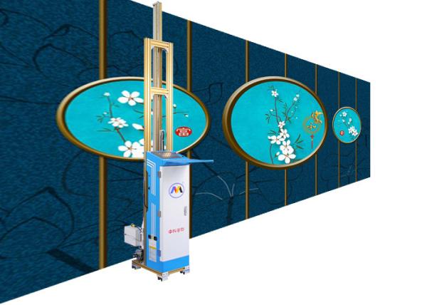Buy cheap 720×2880dpi 3d Wall Painting Printer Over 5 Meters Width Painting Blank Skip from wholesalers
