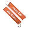 Buy cheap EasyJet Co Branded Aviation Tag Keychain Anti Rust Metal Ring Laser Engraving from wholesalers