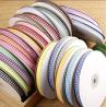 Buy cheap Custom Colorful Tartan Grid Gingham Polyester Woven Plaid Stain Ribbon For Gift Wrapping Decoration Wholesale from wholesalers