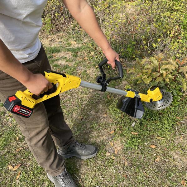 Buy cheap 20V Electric Battery Powered Brush Grass Cutter Weed Cutter String Trimmer For Garden from wholesalers