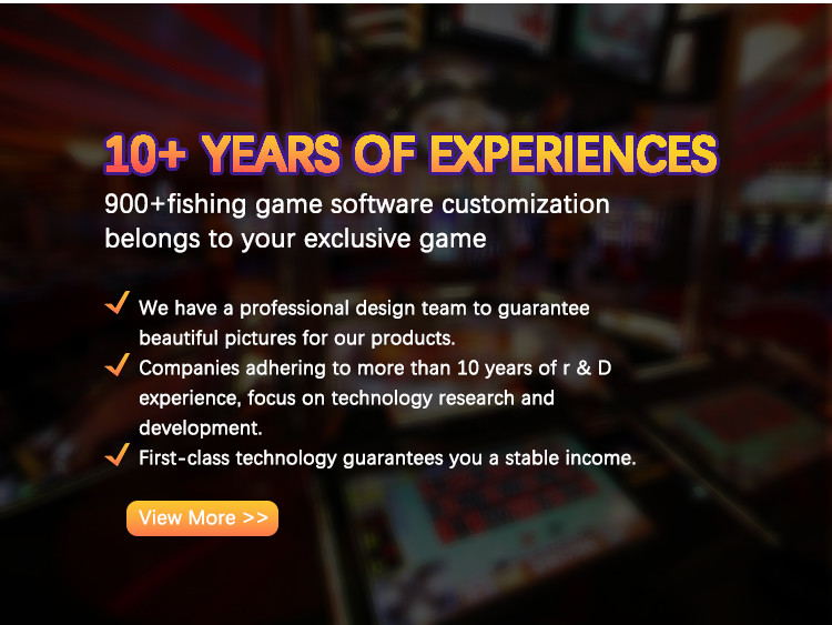 110v Video Fish Game Machine Table Cabinet Amusement Game Center