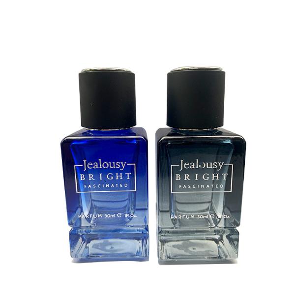 Buy cheap 100ml 50ml 30ml Glass Perfume Bottle Atomizer Cyliner Plastic Cap from wholesalers