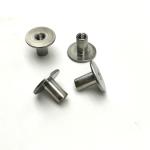 ODM Stainless Steel Hollow Rivets , 13x10mm Tubular Rivets For Metal Socket Head
