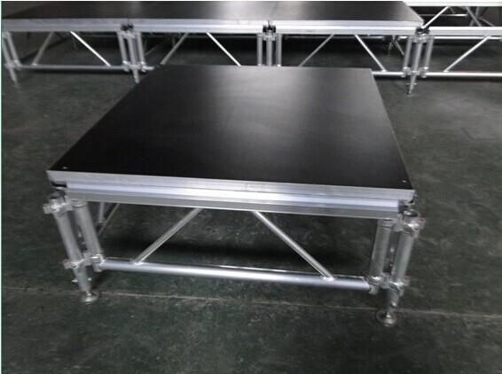 Buy cheap 6082-T6 Aluminum Movable Stage Platform / 1.22 X 1.22m Outdoor Portable Stage from wholesalers