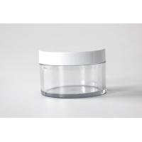 Buy cheap Round Thick Wall Face Cream Jars 150g , Clear PET Plastic Cosmetic Cream product