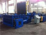 Double Main Cylinder Hydraulic Baling Press / Cuboid Block Scrap Metal Baler