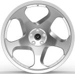 2021 BMW 7 series 2 Piece Forged Wheels Clear Brushed 22x9.0 and 22x10