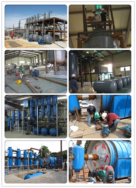High Capacity 15.5KW Waste Recycling Pyrolysis Machine for Extracting Fuel Oil Energy