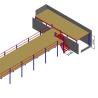 Buy cheap 5000kg Storage Mezzanine Platforms Prefab Steel Mezzanine For Shop from wholesalers