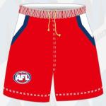 Moisture Wicking Afl Training Shorts , 300gsm XL Football Team Shorts