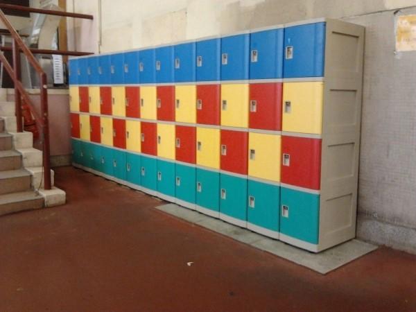 Buy cheap Corrosion Proof Red Storage Lockers , ABS 5 Tier Locker 1810 X 310 X 460 from wholesalers