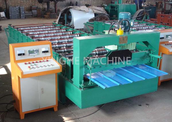 Buy cheap Color Coated Highly Effective Cold Roll Forming Machines , Metal Roofing Roll Former from wholesalers