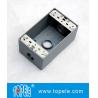 Buy cheap UL Standard Weatherproof Electrical Boxes---- One Gang 3 Holes Outlet Boxes from wholesalers