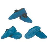 Buy cheap Cpe / Pe Non Woven Shoes Cover Blue Color 100pcs / Polybag product