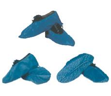 Buy cheap Cpe / Pe Non Woven Shoes Cover Blue Color 100pcs / Polybag from wholesalers