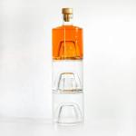 500ml 1 Liter Glass Liquor Bottles For Spirit Liquor Beverages