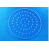 Buy cheap Chemical Quartz Glass Sheet , Fused Glass Plates Ground Polished Heat Resistant from wholesalers