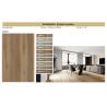 Buy cheap Scratch Resistant Stone Plastic Composite Flooring 6mm Key West Burlywood Wood Grain GKBM DG-W50007B from wholesalers