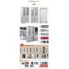 Buy cheap high quality knocked down 2 door steel cupboard designs for office/school/gym,RAL color from wholesalers
