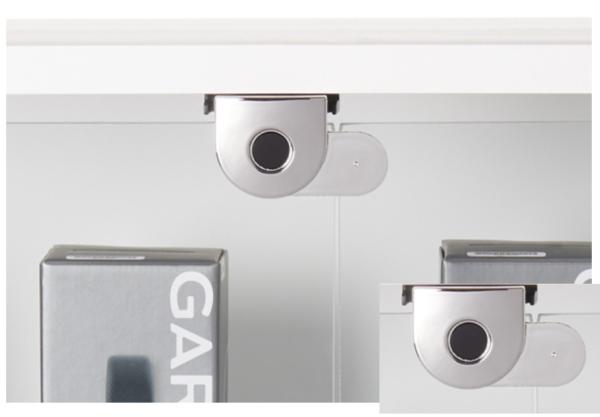 Buy cheap Zinc Alloy Smart Cabinet Lock Single Key System For School / Office from wholesalers