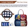 Buy cheap Portable Insulated Cooler Bags Freezable Reusable Cooler Shopping Bags For School Picnic Beach from wholesalers