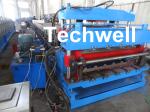 Steel Double Layer Roof Roll Forming Machine / Roofing Sheet Roll Forming