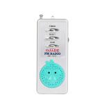 ABS Handheld FM 88-108 MHz FM Frequency Range Auto Scan Radio Support OEM ODM