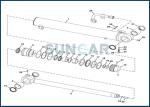 FYD00000072 Arm Cylinder Seal Repair Kit Fits DEERE 50D 50G