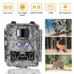KW591 wildlife camera no-glow dual sensors 1080P waterproof IP67 0.4s trigger