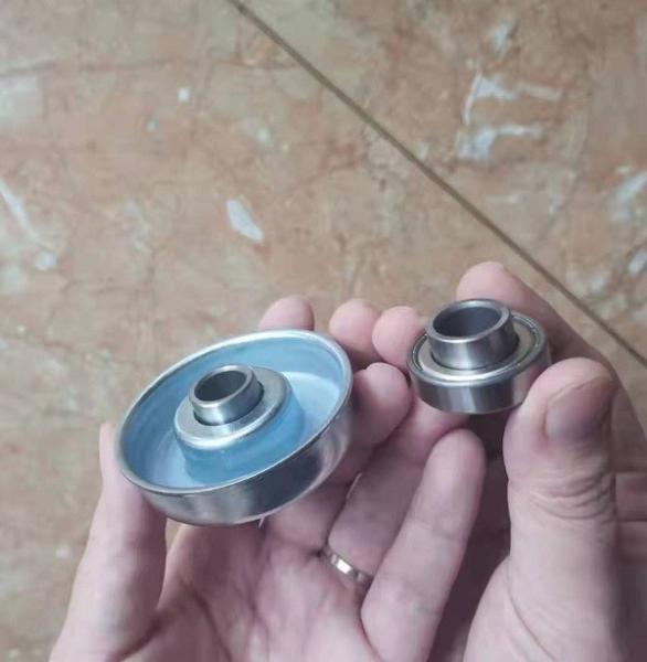 Buy cheap Stampeded Flanged Conveyor Roller Bearings 6202zz 10mm-47mm from wholesalers