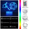 Buy cheap OEM Soccer LED 3D Illusion Night Light Dimmable Multiscene 5V 1A from wholesalers