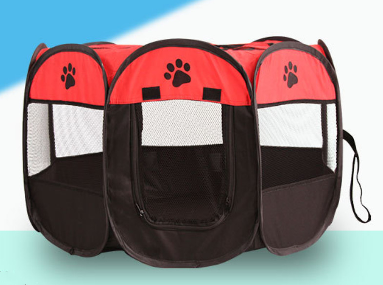 43cm 74cm Portable Dog Pens For Camping Octagonal Outdoor